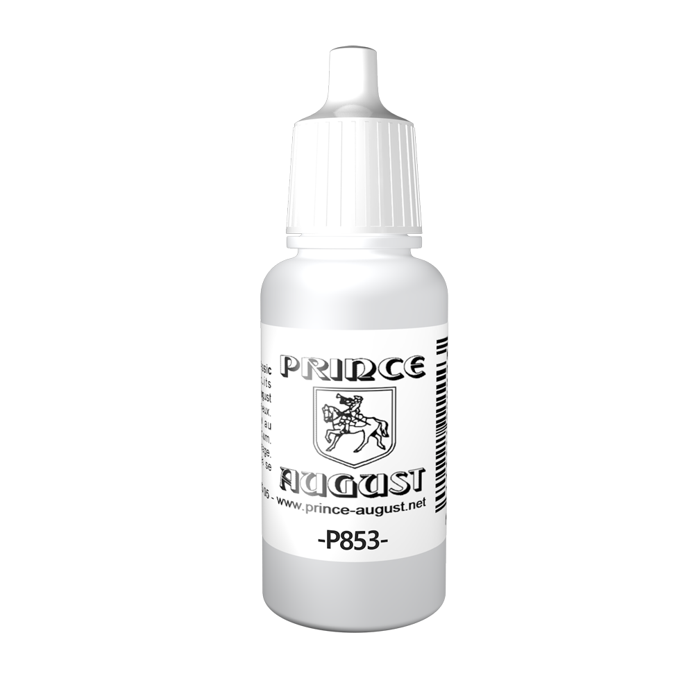 Peinture acrylique Prince August Classic - flacon 17 ml - 201 - Patine Blanche