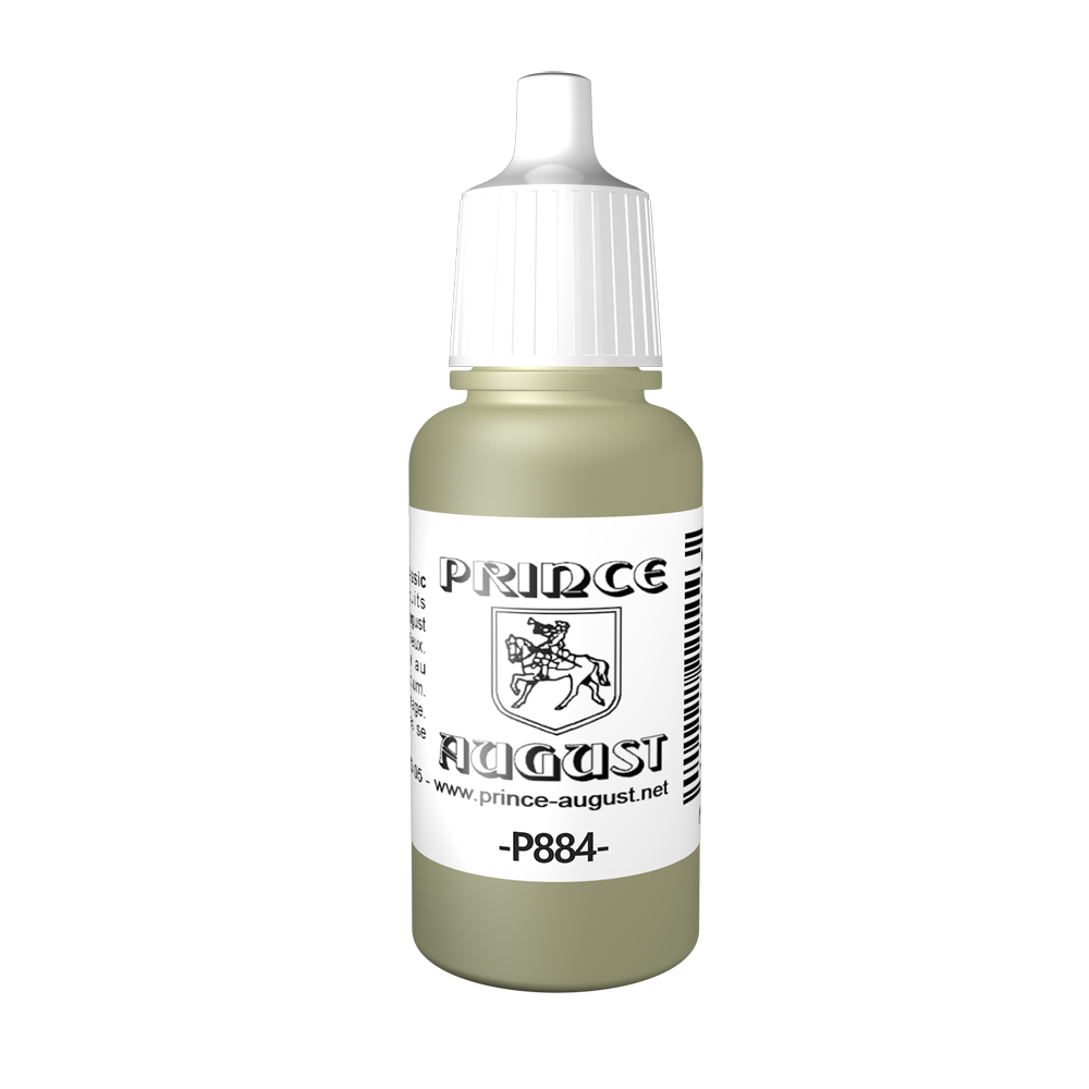 Peinture acrylique Prince August Classic - flacon 17 ml - 104 - Gris Pierre