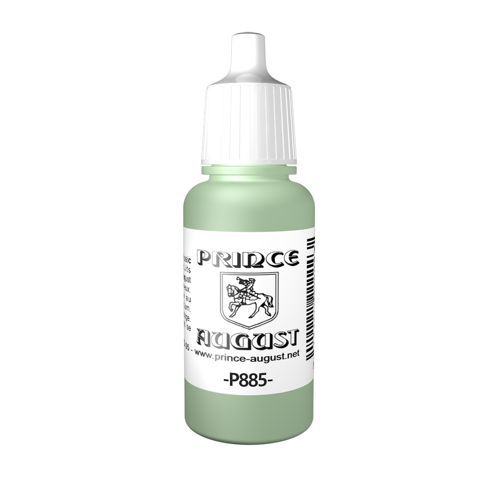 Peinture acrylique Prince August Classic - flacon 17 ml - 109 - Vert Pastel