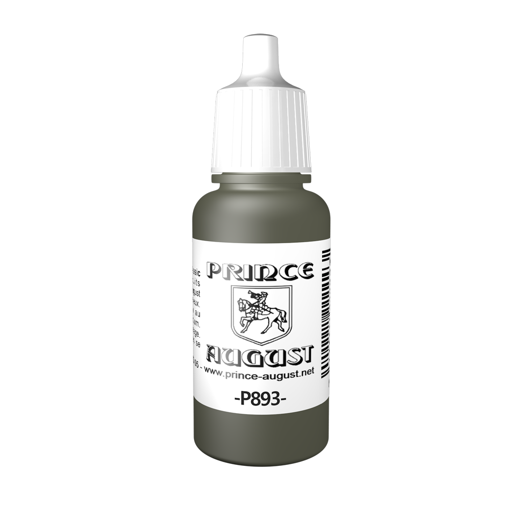Peinture acrylique Prince August Classic - flacon 17 ml - 95 - Vert Americain