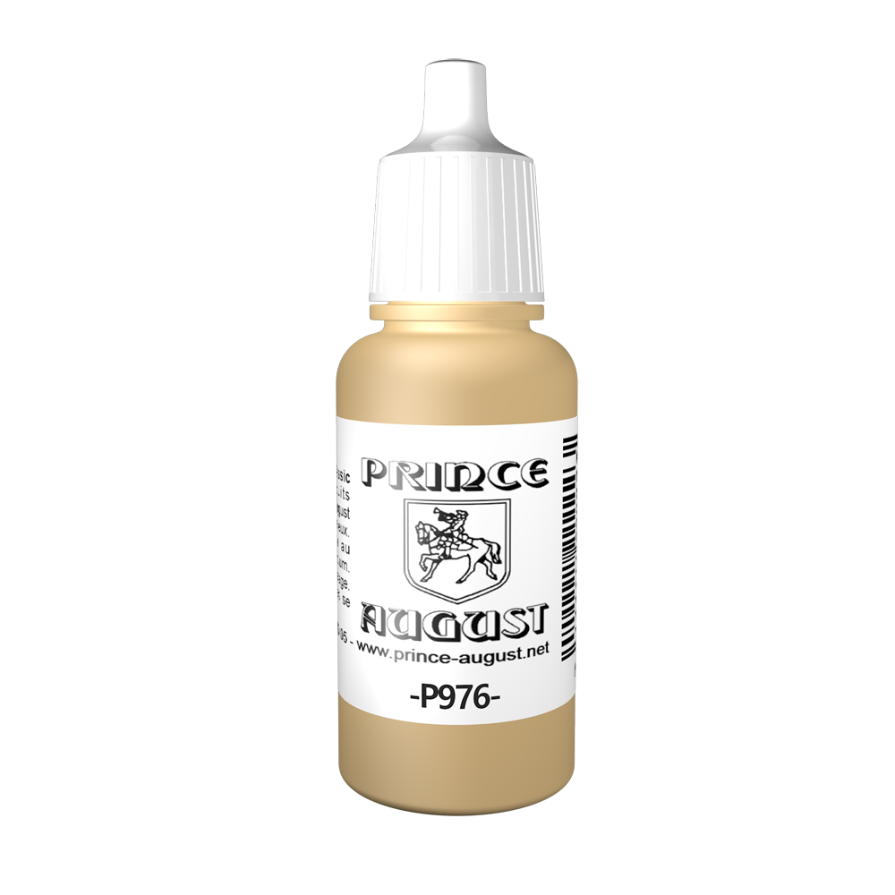 Peinture acrylique Prince August Classic - flacon 17 ml - 120 - Jaune Kaki