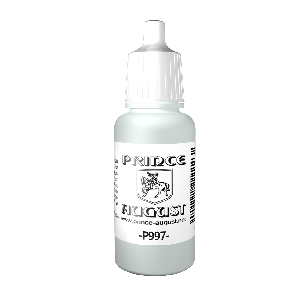 Peinture acrylique Prince August Classic - flacon 17 ml - 171 - Argent