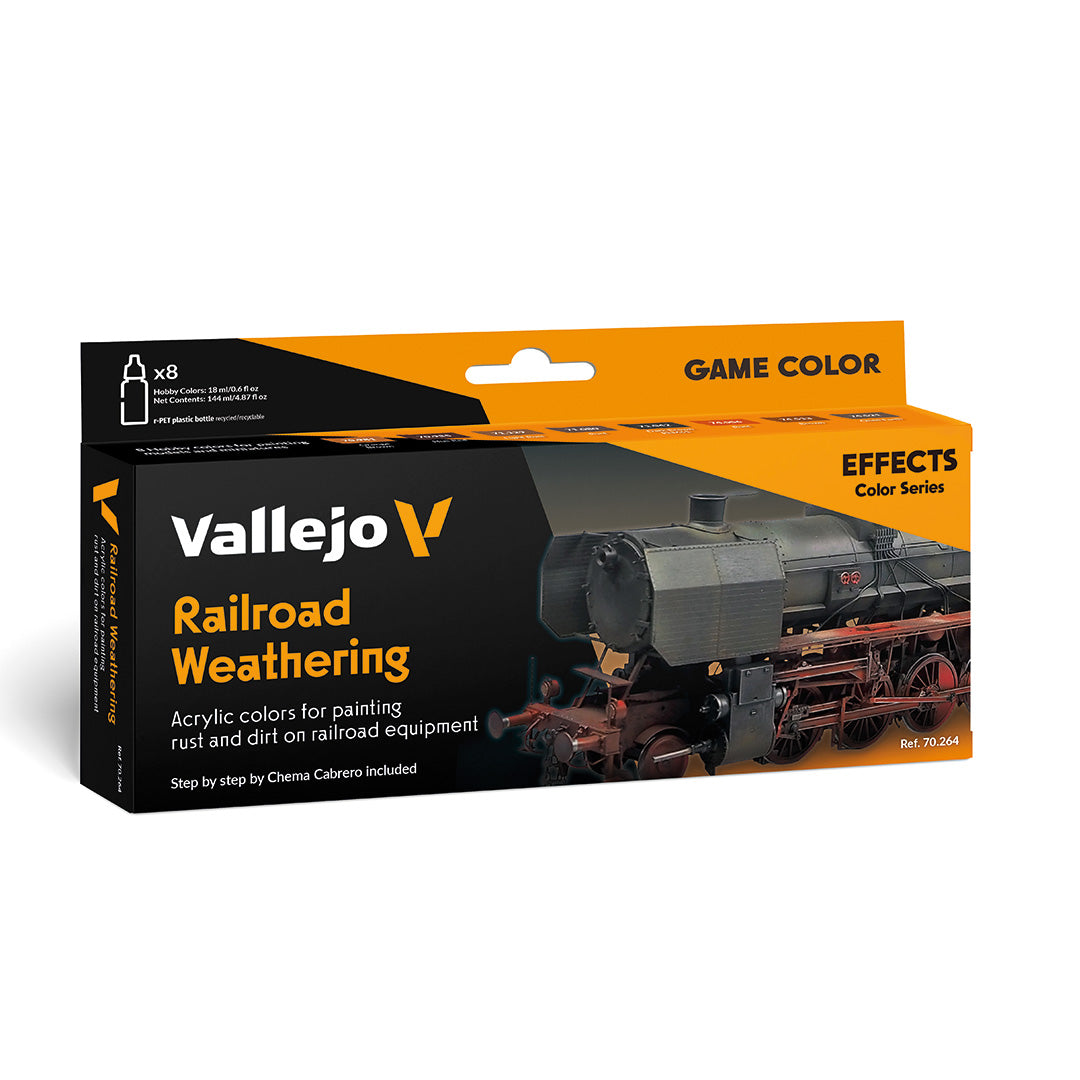 Prince August - Effects Color Series 8 Railroad Weathering
