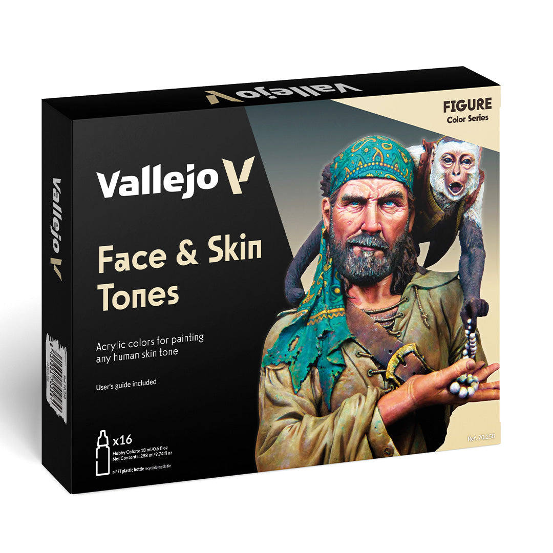 Vallejo - Figure Color Series - Face & Skin Tones
