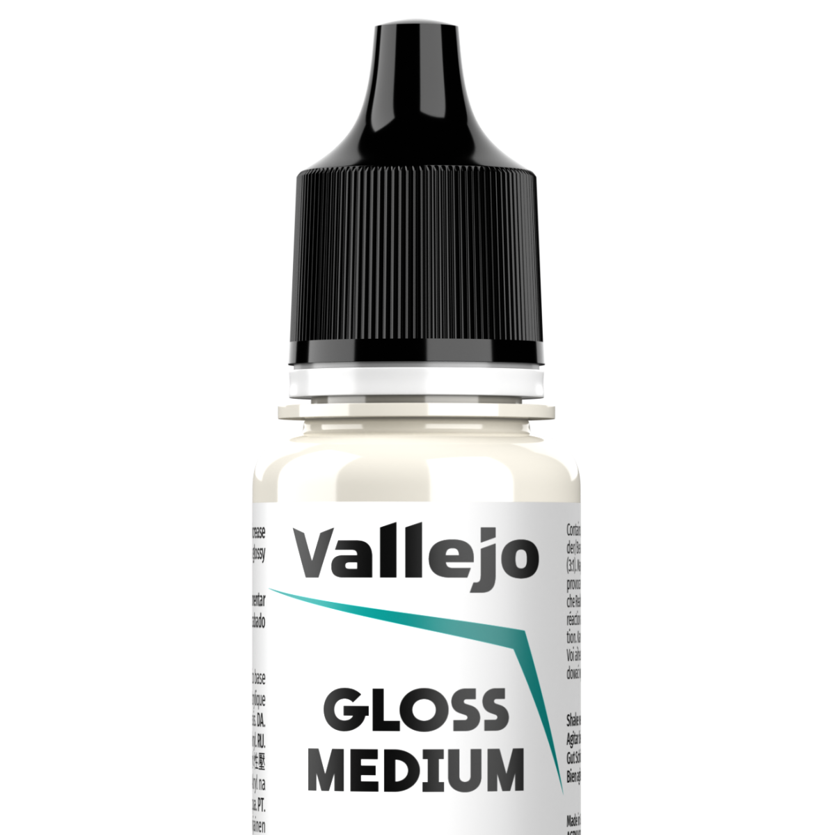 Auxiliaire peinture Vallejo Model Color - flacon 17 ml - Médium Brillant - Gloss Medium