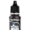 Peinture acrylique Vallejo Model Color - flacon 18 ml - Violet Foncé - Black Violet - 54