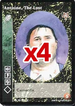 Antoine, The Lost [TR set] - VTES CCG