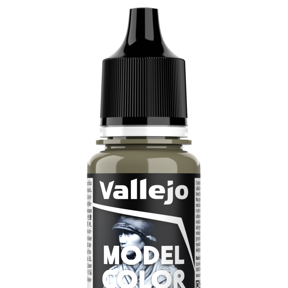 Peinture acrylique Vallejo Model Color - flacon 18 ml - Boue Clair - Light Mud - 103