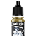 Peinture acrylique Vallejo Model Color - flacon 18 ml - Jaune Militaire - Military Yellow - 125