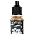 Peinture acrylique Vallejo Model Color - flacon 18 ml - Sable Foncé - Desert Brown - 138