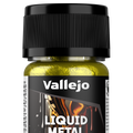 Peinture acrylique Vallejo Alcohol Metallics - flacon 35 ml - Or - Gold