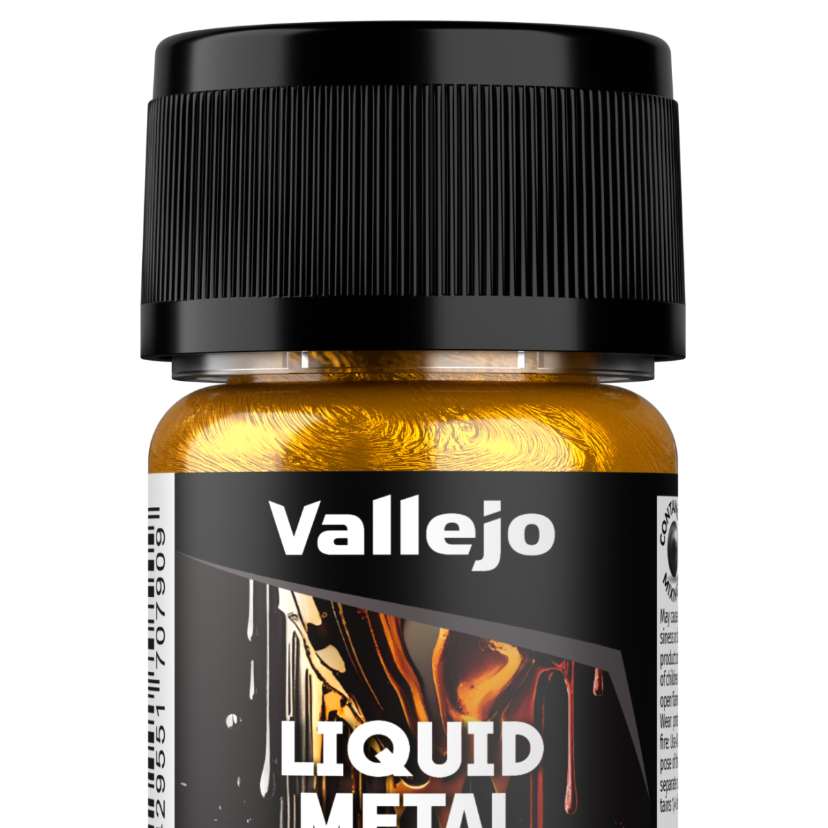Peinture acrylique Vallejo Alcohol Metallics - flacon 35 ml - Or Rouge - Red Gold