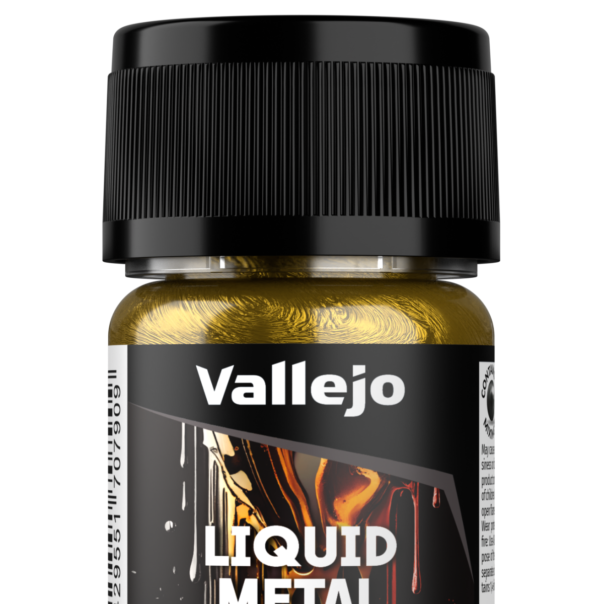 Peinture acrylique Vallejo Alcohol Metallics - flacon 35 ml - Or Vert - Green Gold