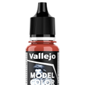 Peinture acrylique Vallejo Model Color - flacon 18 ml - Orange Allemand - RAL2012 - German Orange - 8