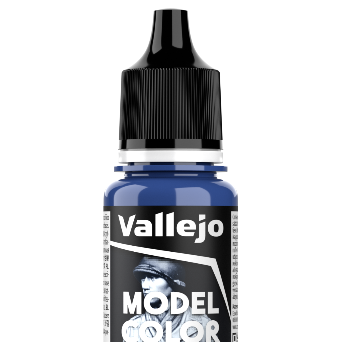 Peinture acrylique Vallejo Model Color - flacon 18 ml - Bleu Roi - FS35095 - Royal Blue - 60