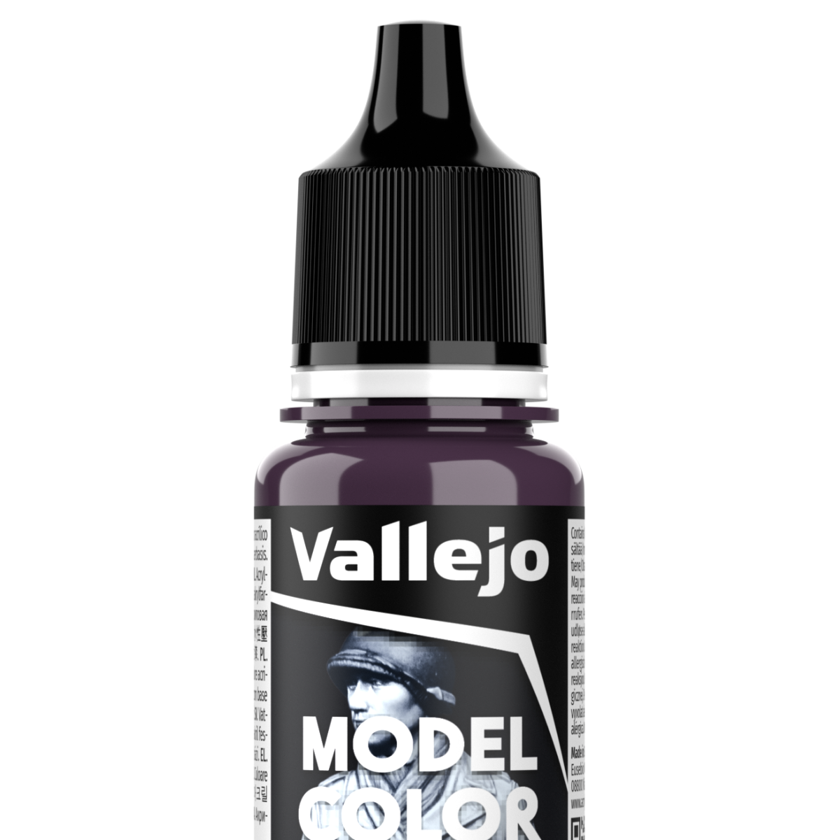 Peinture acrylique Vallejo Model Color - flacon 18 ml - Pourpre Royal - Royal Purple - 48