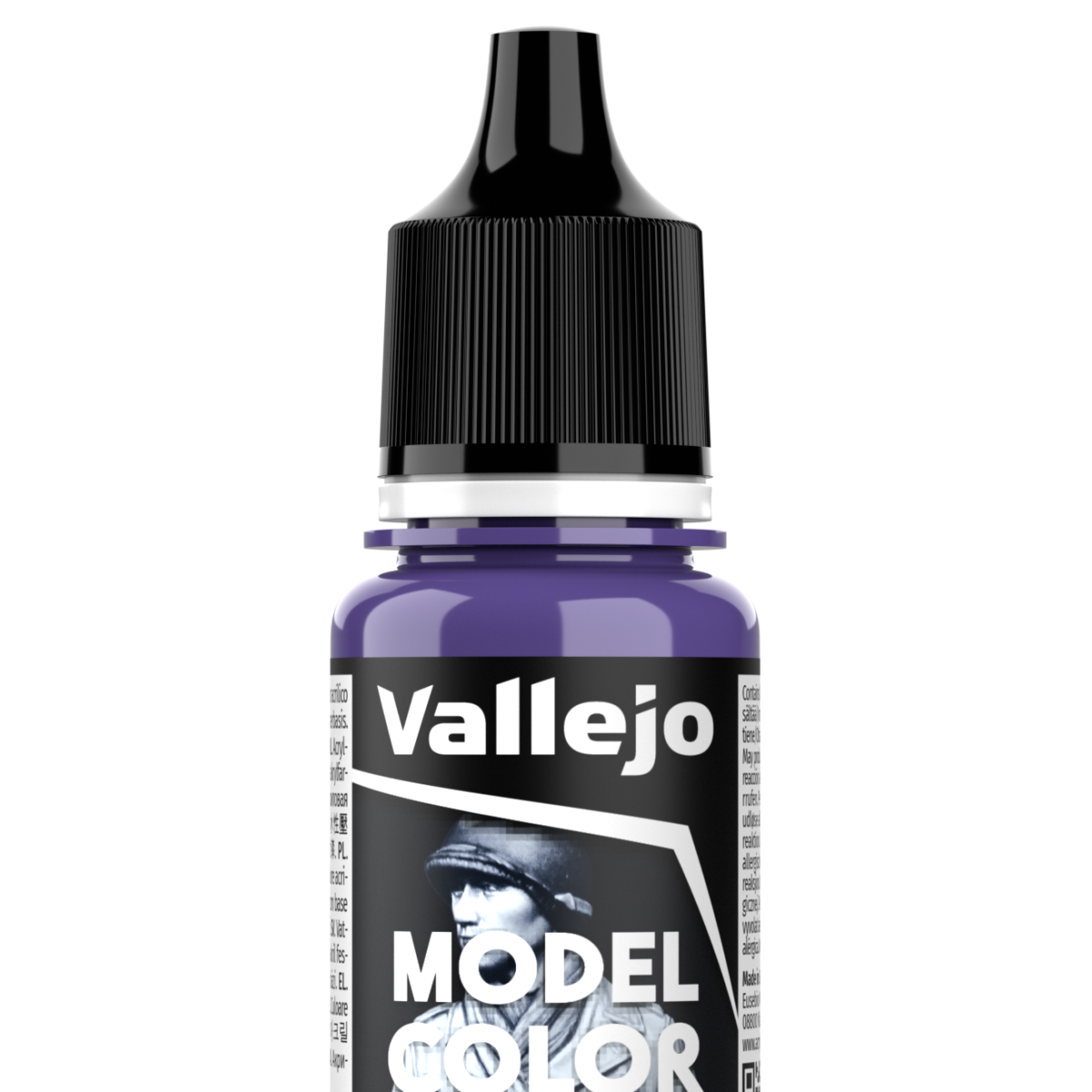 Peinture acrylique Vallejo Model Color - flacon 18 ml - Violet Bleuté - Blue Violet - 51