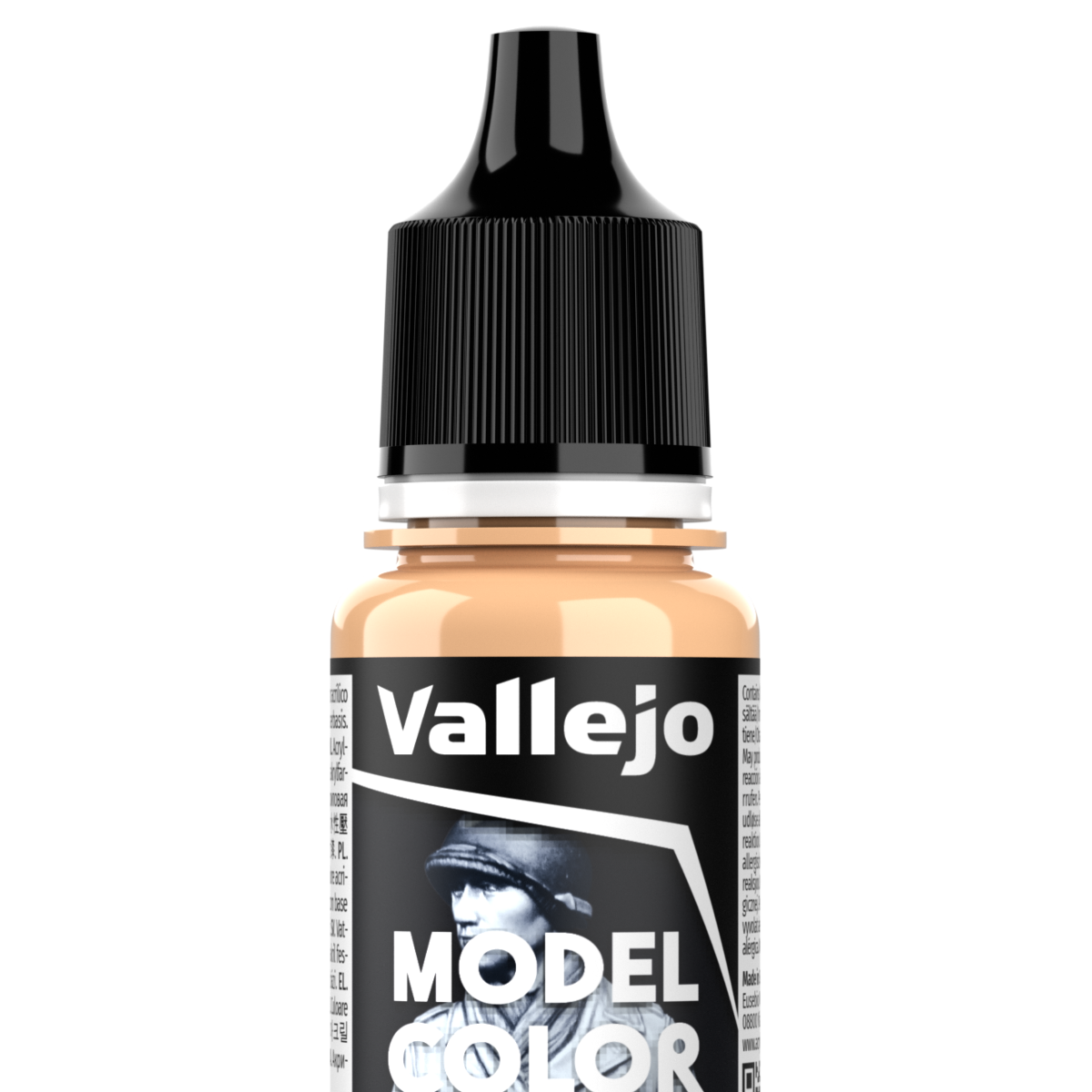 Apprêt Vallejo Model Color - flacon 18 ml - Chair de Base - Basic Skintone - 6