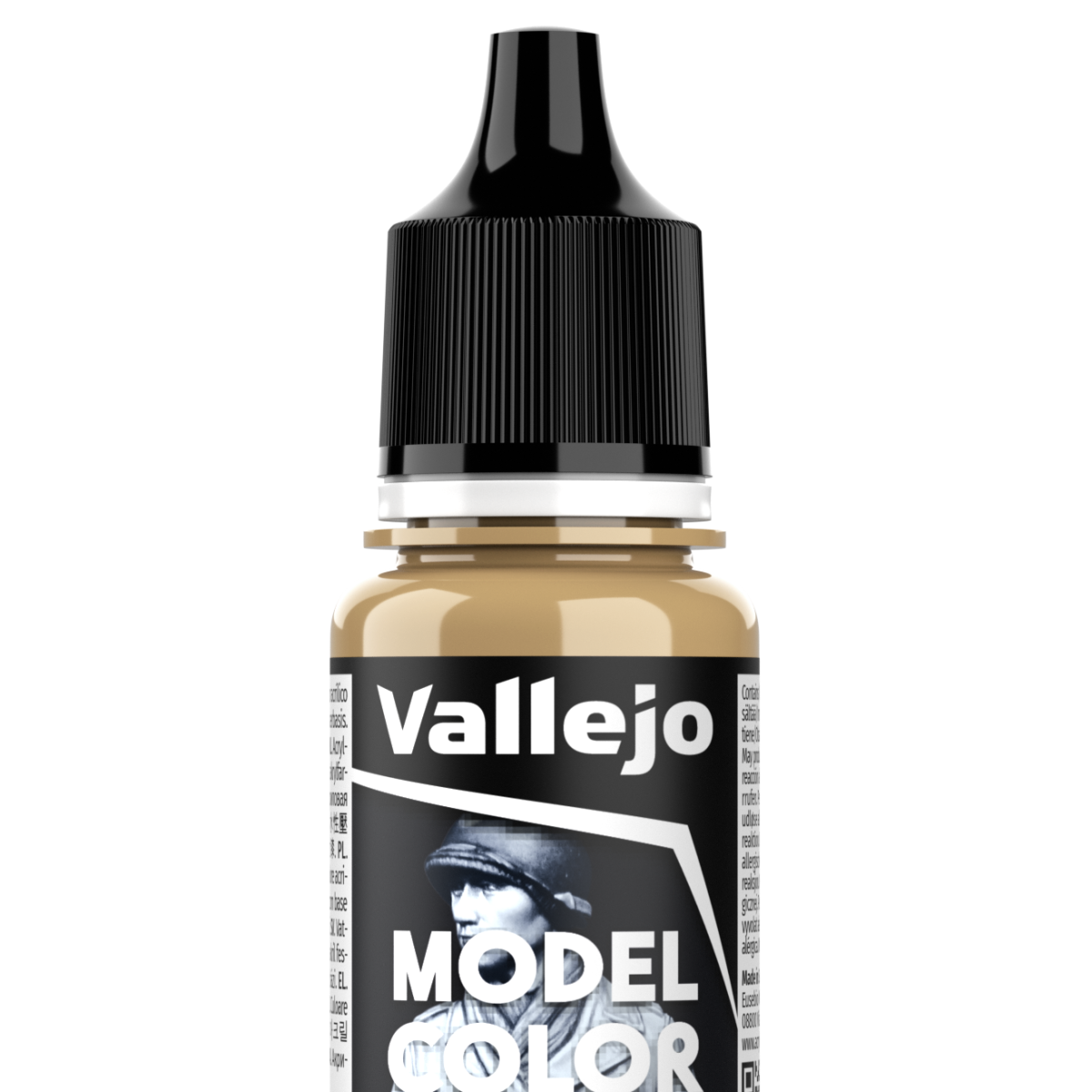 Peinture acrylique Vallejo Model Color - flacon 18 ml - Sable Irakien - FS22446 - Iraqi Sand - 137
