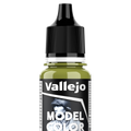 Peinture acrylique Vallejo Model Color - flacon 18 ml - Vert Citron - Lime Green - 91