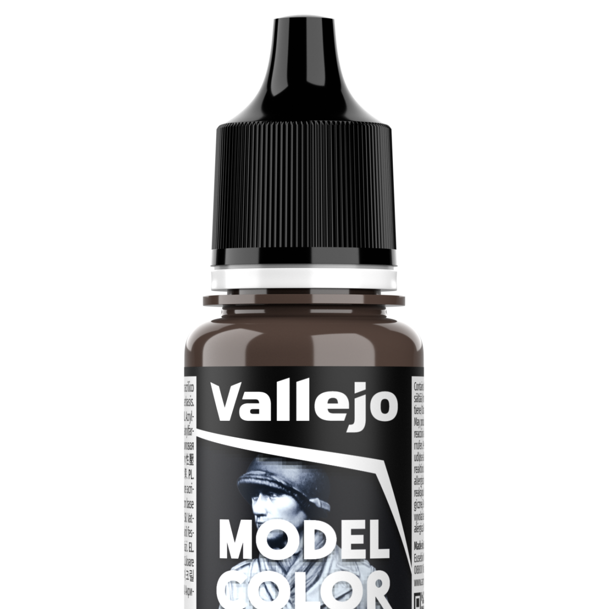 Peinture acrylique Vallejo Model Color - flacon 18 ml - Acajou Transparent - Woodgrain - 193