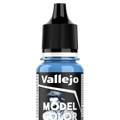 Peinture acrylique Vallejo Model Color - flacon 18 ml - Bleu Ciel Intense - RAL5012 - Andrea Blue - 66
