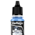 Peinture acrylique Vallejo Model Color - flacon 18 ml - Bleu Ciel Profond - FS35250 - Deep Sky Blue - 65