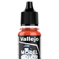 Peinture acrylique Vallejo Model Color - flacon 18 ml - Orange Intense - RAL 2004 - Bright Orange - 30
