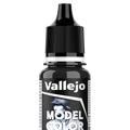 Peinture acrylique Vallejo Model Color - flacon 18 ml - Noir Brillant - RAL 9005 - Gloss Black - 192