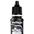 Peinture acrylique Vallejo Model Color - flacon 18 ml - Gun Metal Gris - Gunmetal Grey - 198