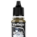 Peinture acrylique Vallejo Model Color - flacon 18 ml - Marron vert - RAL 8000 - Green Brown - 127