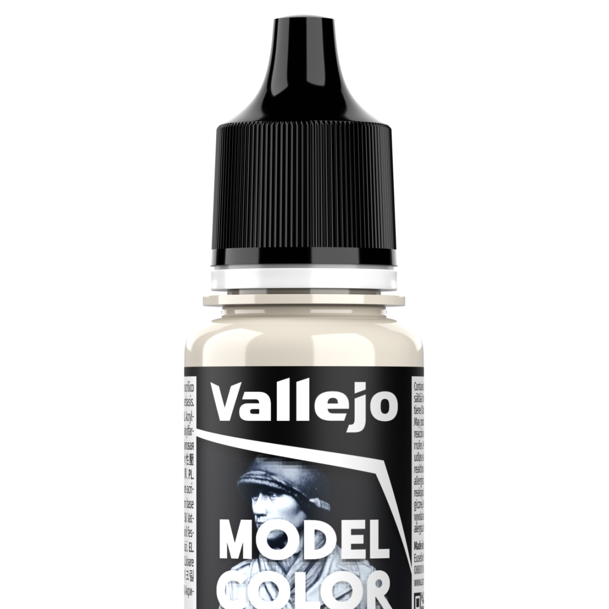 Peinture acrylique Vallejo Model Color - flacon 18 ml - Gris argenté - FS 36622 - Silvergrey - 166