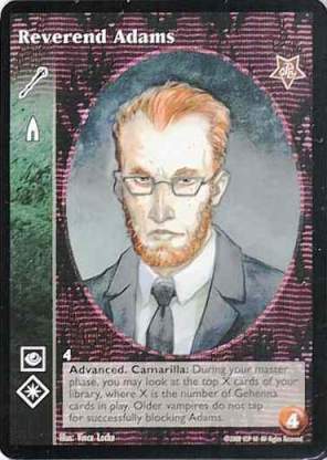 Reverend Adams [TR set] - VTES CCG