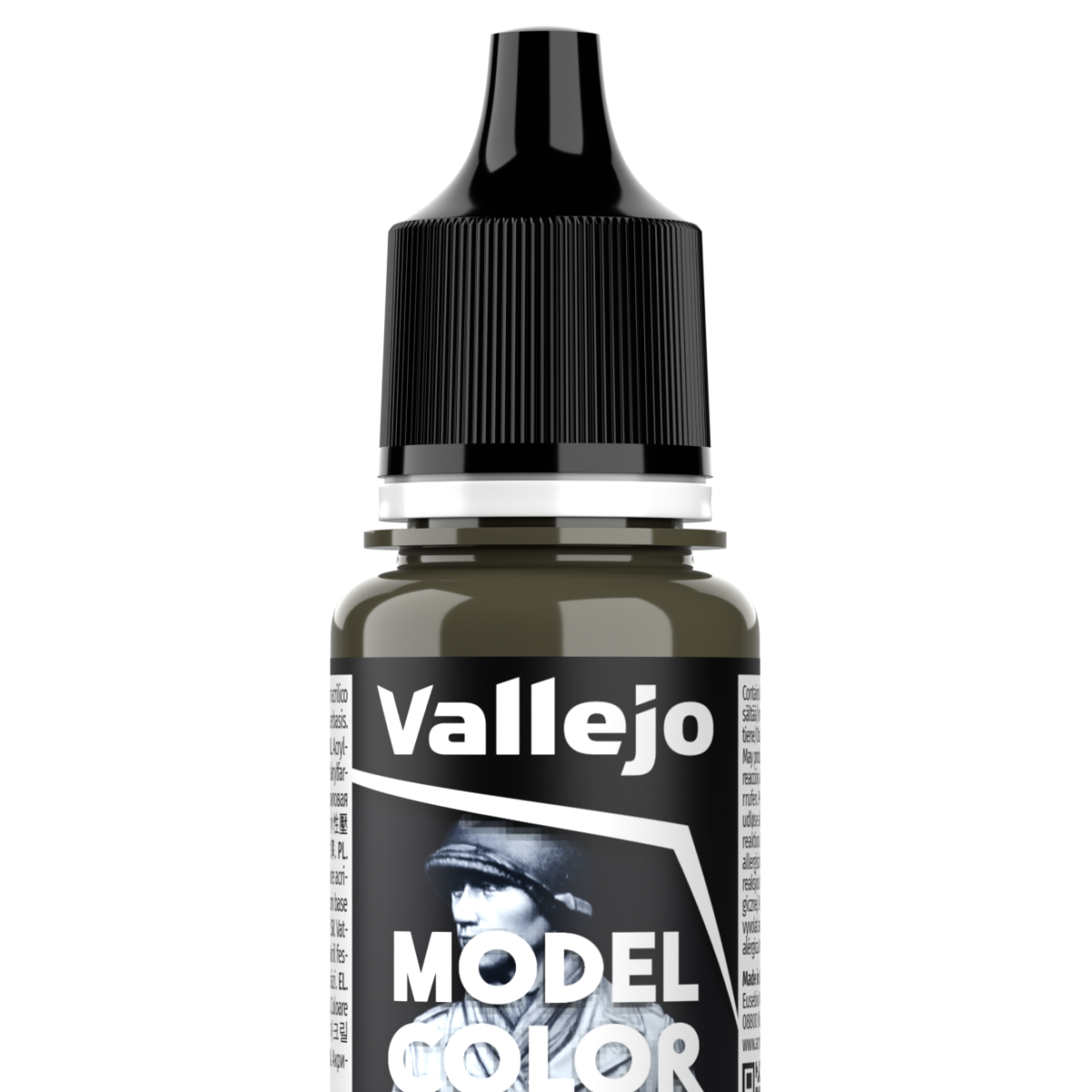 Peinture acrylique Vallejo Model Color - flacon 18 ml - Marron Violet - RLM 81 - US Olive Drab - 122