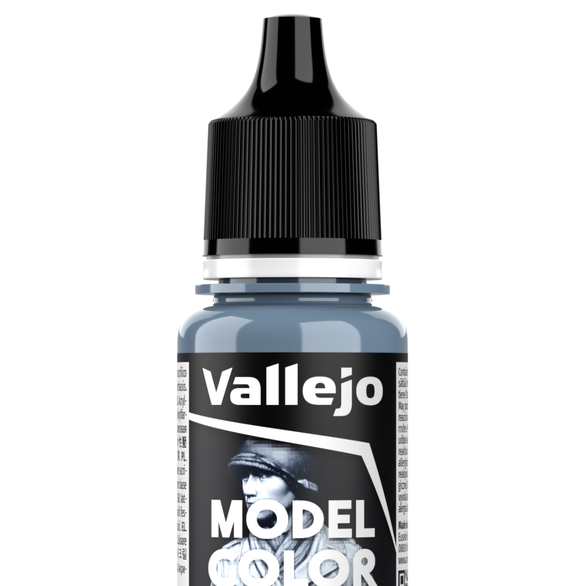 Peinture acrylique Vallejo Model Color - flacon 18 ml - Bleu Pastel - RAL 5024 - Pastel Blue - 58