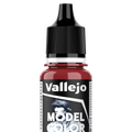 Peinture acrylique Vallejo Model Color - flacon 18 ml - Rouge Carmin - RAL 3002 - Carmine Red - 33