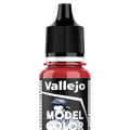 Peinture acrylique Vallejo Model Color - flacon 18 ml - Rouge Cadmium Vermillon - Vermillion - 32