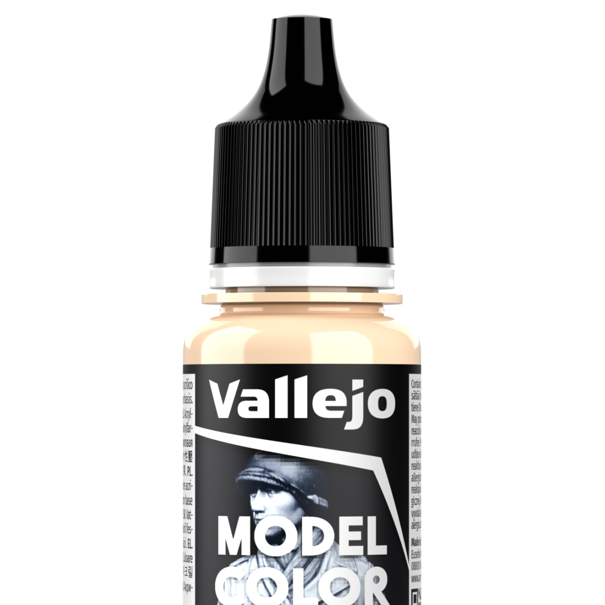 Peinture acrylique Vallejo Model Color - flacon 18 ml - Chair Claire - Light Flesh - 5