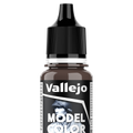 Peinture acrylique Vallejo Model Color - flacon 18 ml - Marron Cuir - FS 30111 - Saddle Brown - 153