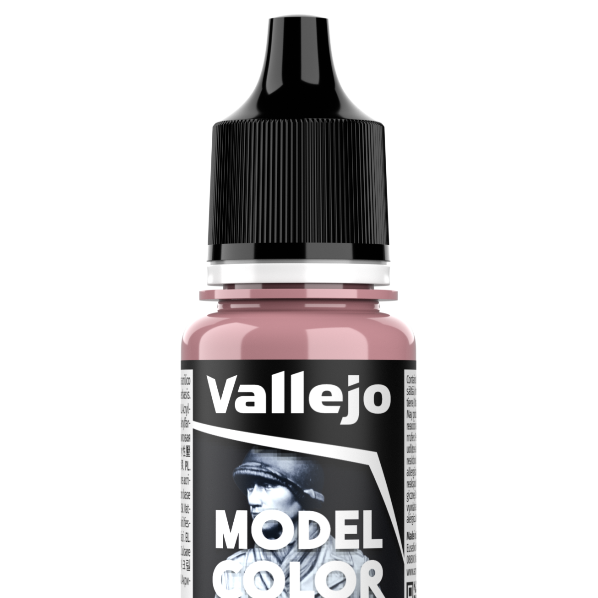 Peinture acrylique Vallejo Model Color - flacon 18 ml - Vieux Rose - Old Rose - 9