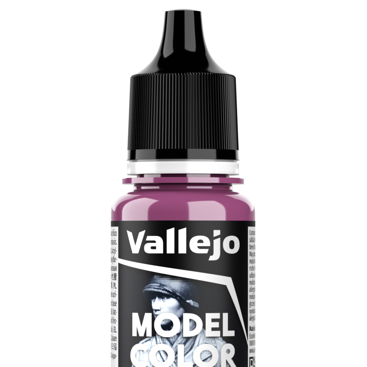 Peinture acrylique Vallejo Model Color - flacon 18 ml - Magenta - RAL 4006 - Magenta - 44