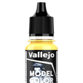 Peinture acrylique Vallejo Model Color - flacon 18 ml - Jaune Clair - Light Yellow - 24