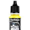 Peinture acrylique Vallejo Model Color - flacon 18 ml - Jaune Citron - RAL 1018 - Lemon Yellow - 25