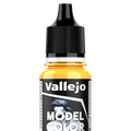 Peinture acrylique Vallejo Model Color - flacon 18 ml - Jaune Mat - RAL 1003 - Flat Yellow - 27