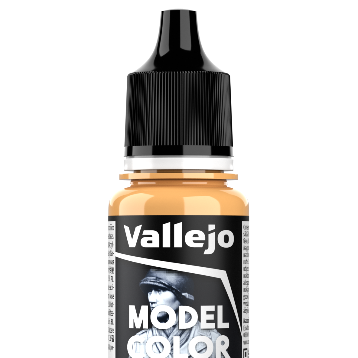 Peinture acrylique Vallejo Model Color - flacon 18 ml - Chair Mat - FS 22516 - Flat Flesh - 17