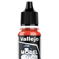 Peinture acrylique Vallejo Model Color - flacon 18 ml - Orange - FS 22190 - Clear Orange - 31