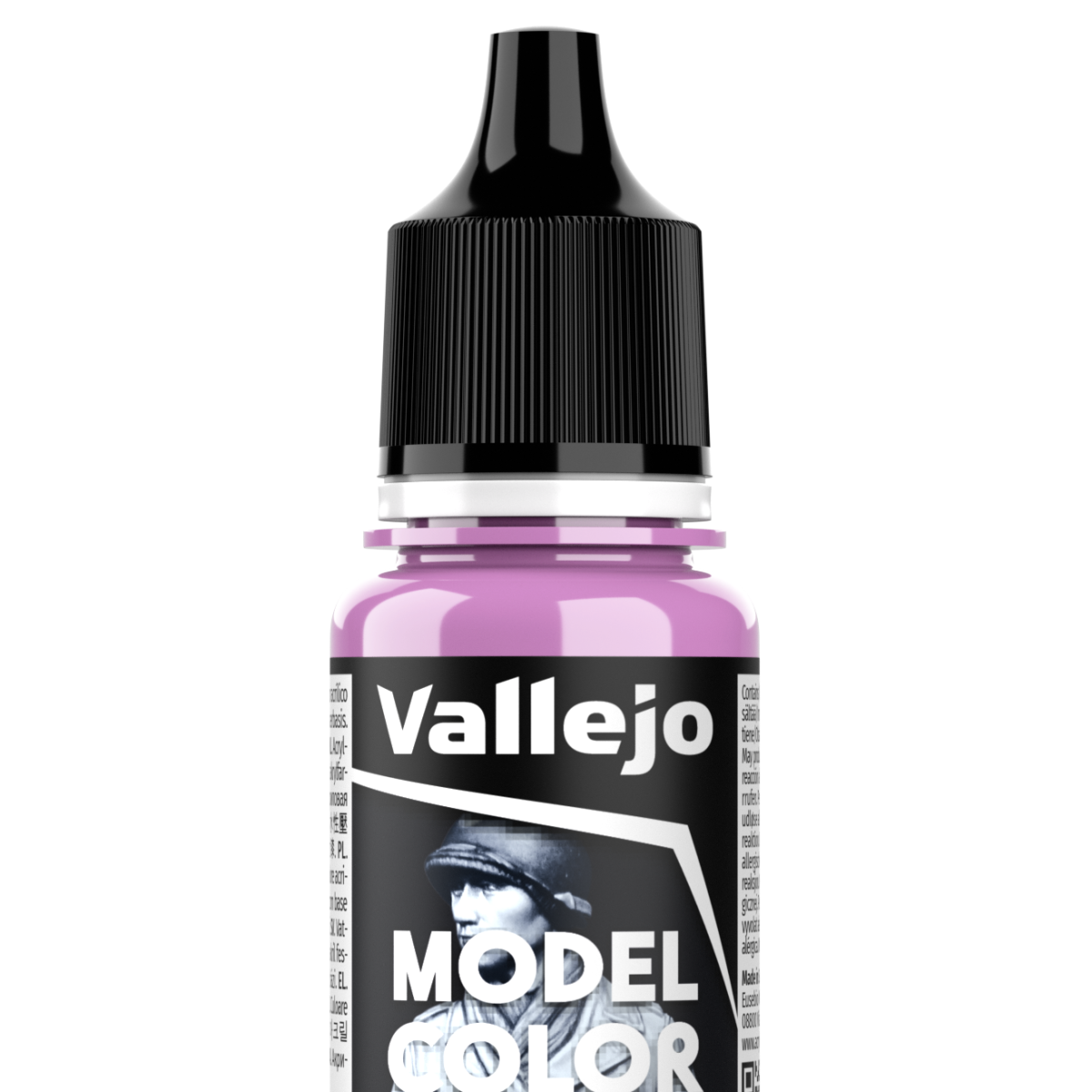 Peinture acrylique Vallejo Model Color - flacon 18 ml - Rose - Pink - 43