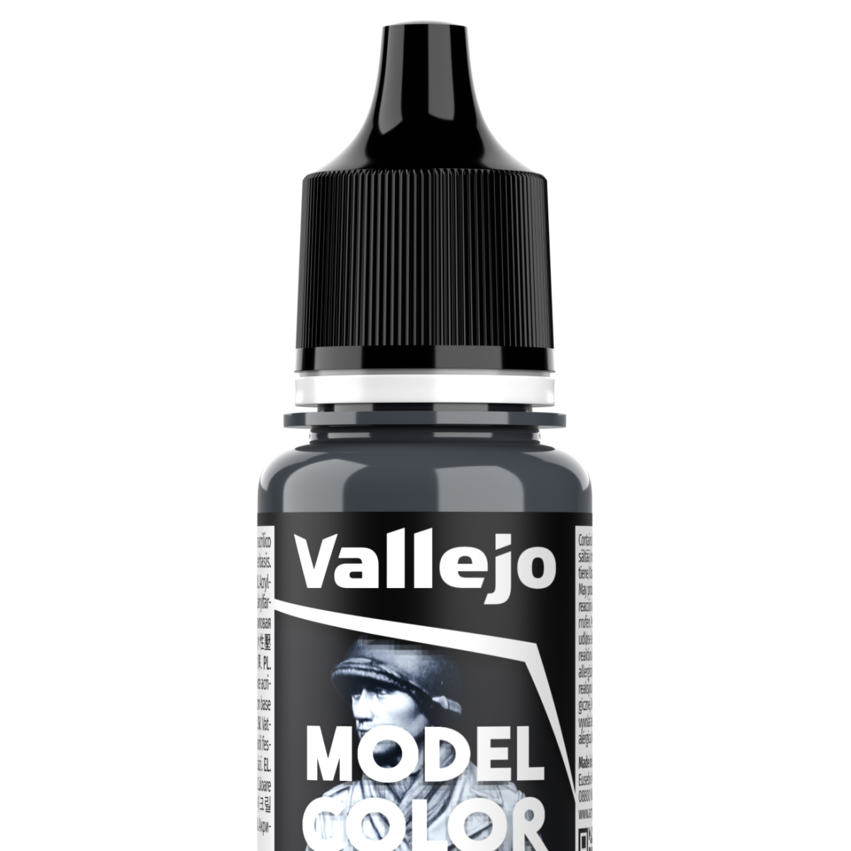 Peinture acrylique Vallejo Model Color - flacon 18 ml - Bleu Militaire Espagne - FS 36176 - Field Blue - 173