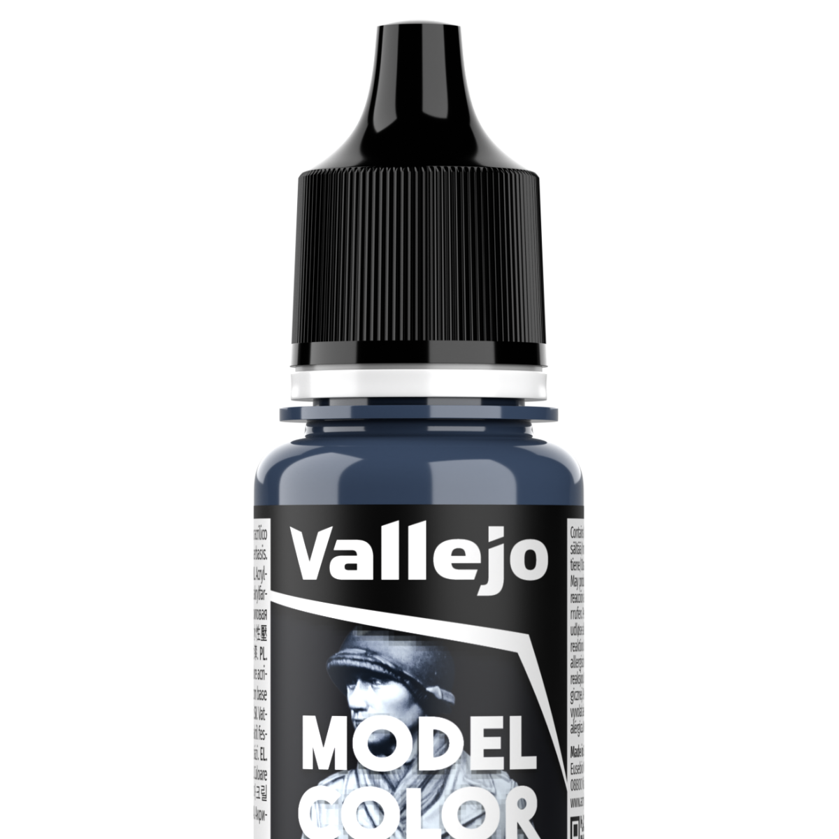 Peinture acrylique Vallejo Model Color - flacon 18 ml - Bleu de Prusse - RAL 5000 - Prussian Blue - 56