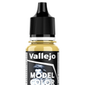 Peinture acrylique Vallejo Model Color - flacon 18 ml - Jaune Kaki - FS 23578 - RAL 1001 - Buff - 123